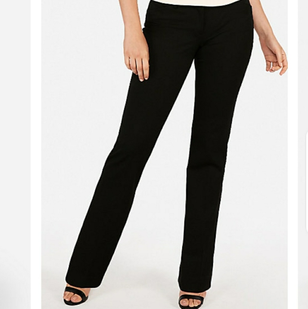 Express Design Studio "Editor" fit black pant